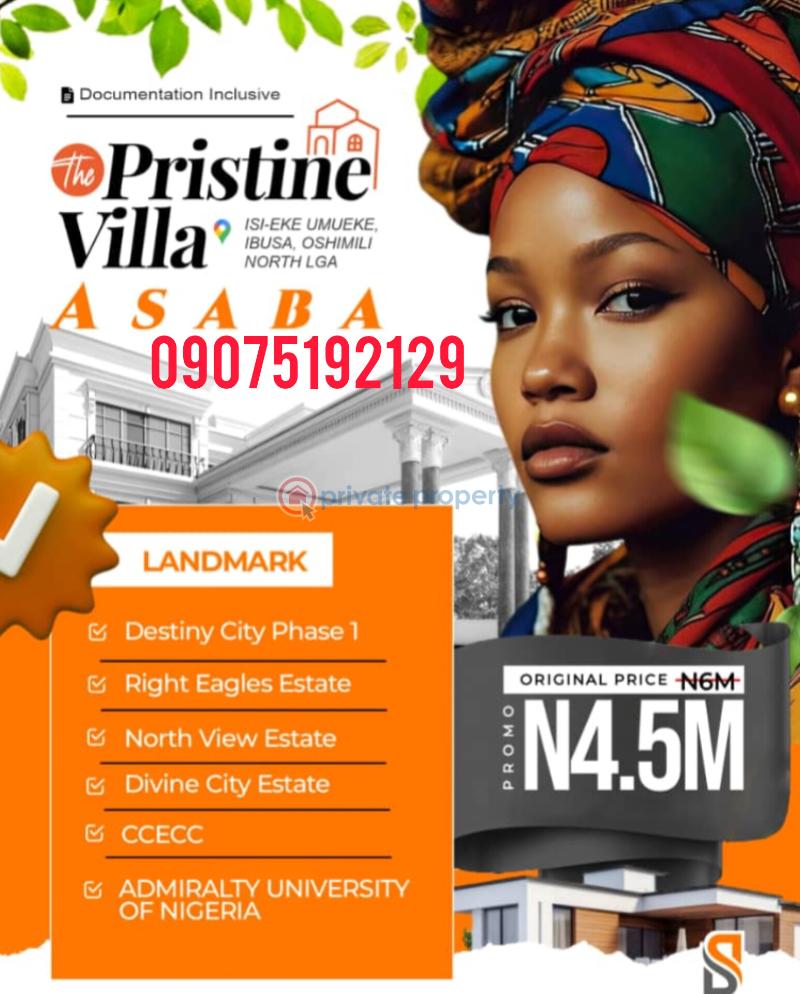 Land For Sale Isieke Umueke Ibusa Oshimili North Delta