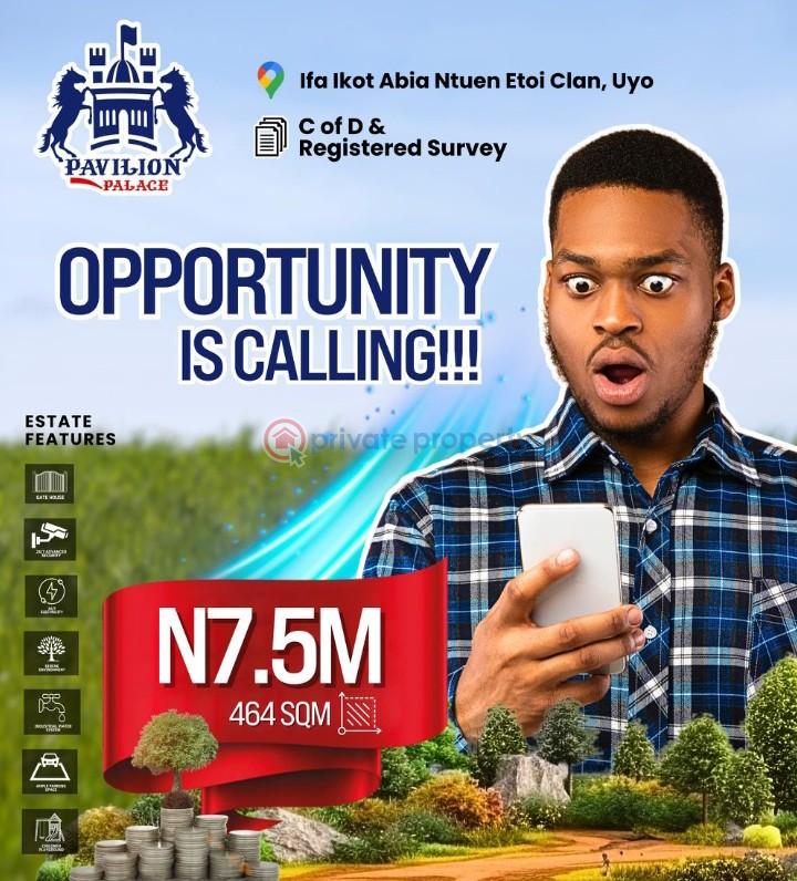 Residential Land For Sale Pavilion Palace Estate, Ifa Ikot Abia Ntuen Etoi Clan, Uyo Uyo Akwa Ibom