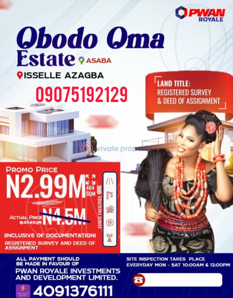 Land For Sale Issele Azagba Aniocha South Delta
