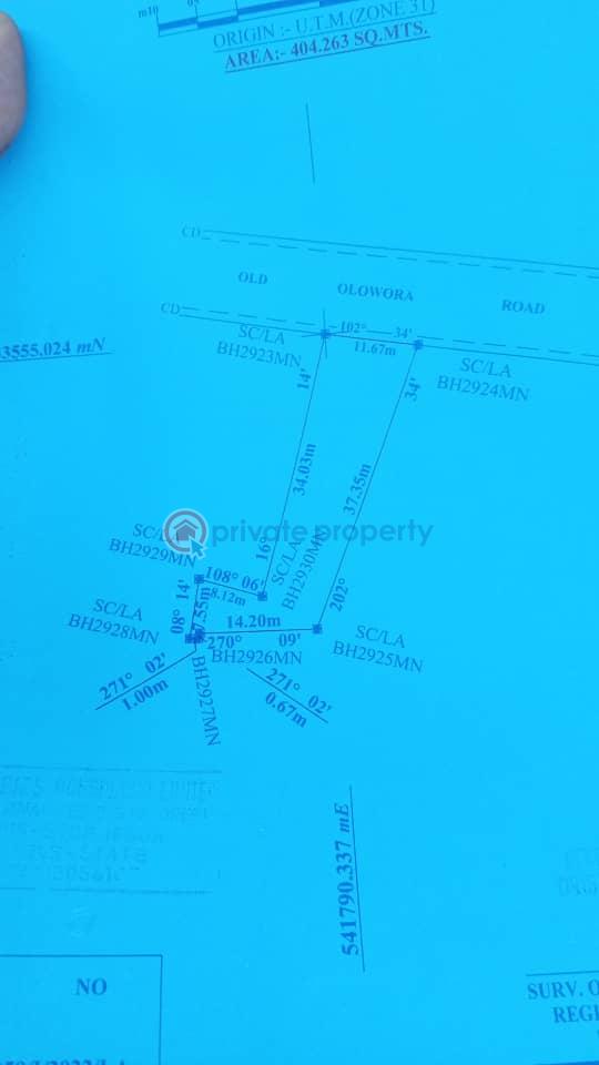 Land For Sale Olowora Isheri Olowora Ojodu Lagos