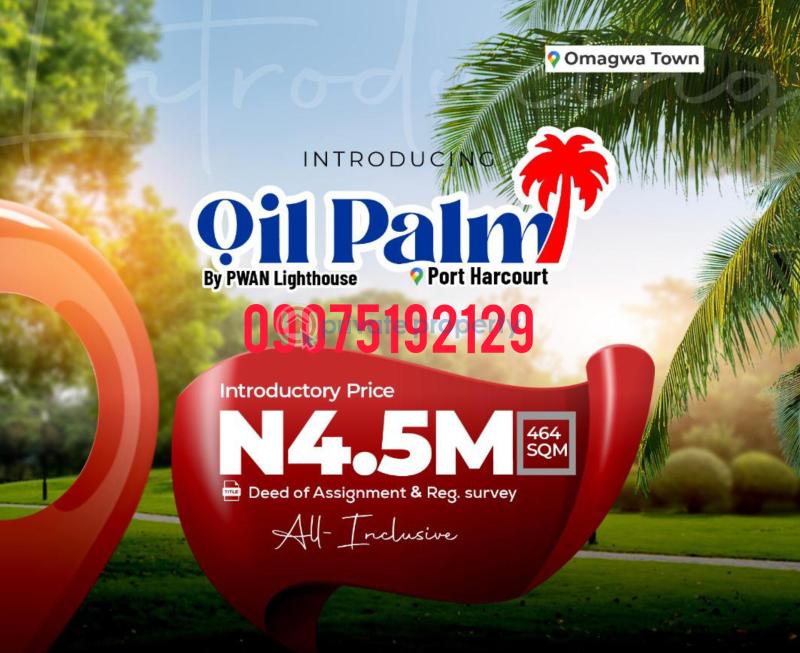 Mixed use Land For Sale Omagwa Port Harcourt Rivers