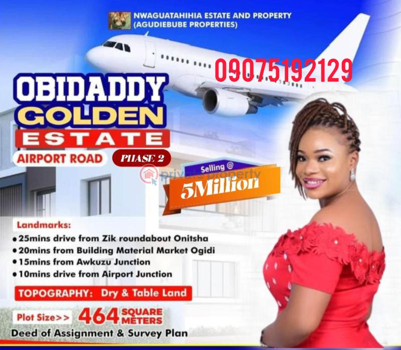 Land For Sale Airport Road Umueri Anambra Area 