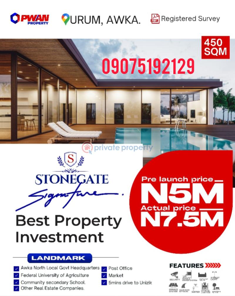 Land For Sale Urum Awka Anambra State Awka North Anambra