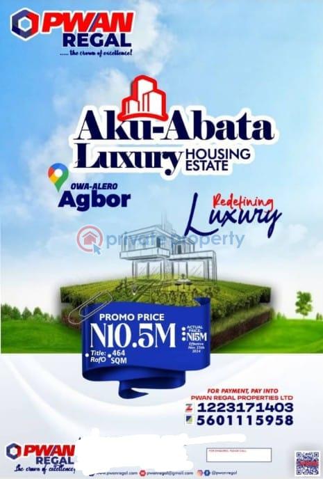 Residential Land For Sale Along Owa Alero Delta State Ika North-East Delta - 0