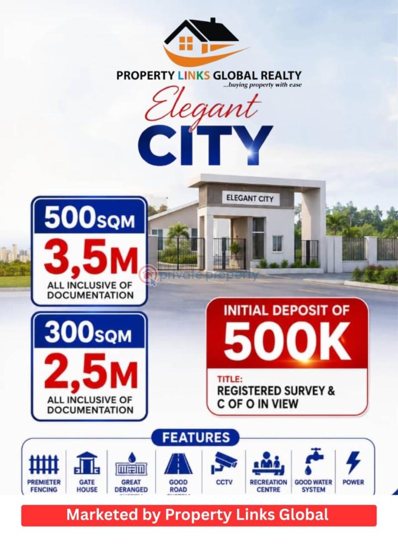 Residential Land For Sale Elegant City Located At Ibefun Off Ijebu Ode/ Ikorodu Road Ijebu Ode Ogun - 0