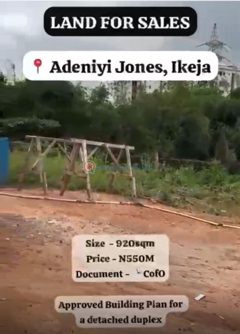 Land For Sale Akora Villa Estate, Adeniyi Jones, Ikeja Lagos