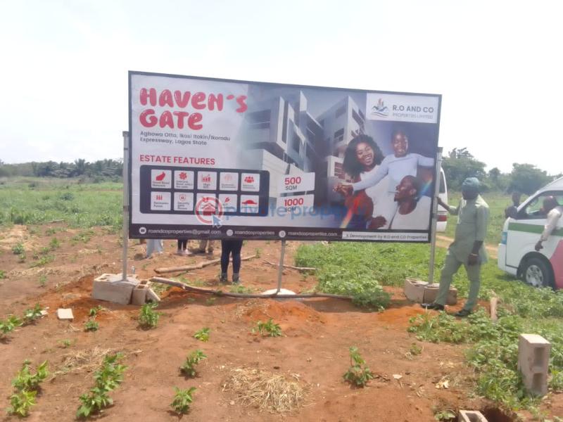 Residential Land For Sale Haven's Gate Estate Located At Ikorodu Expressway Agbowa Ikorodu Lagos - 0