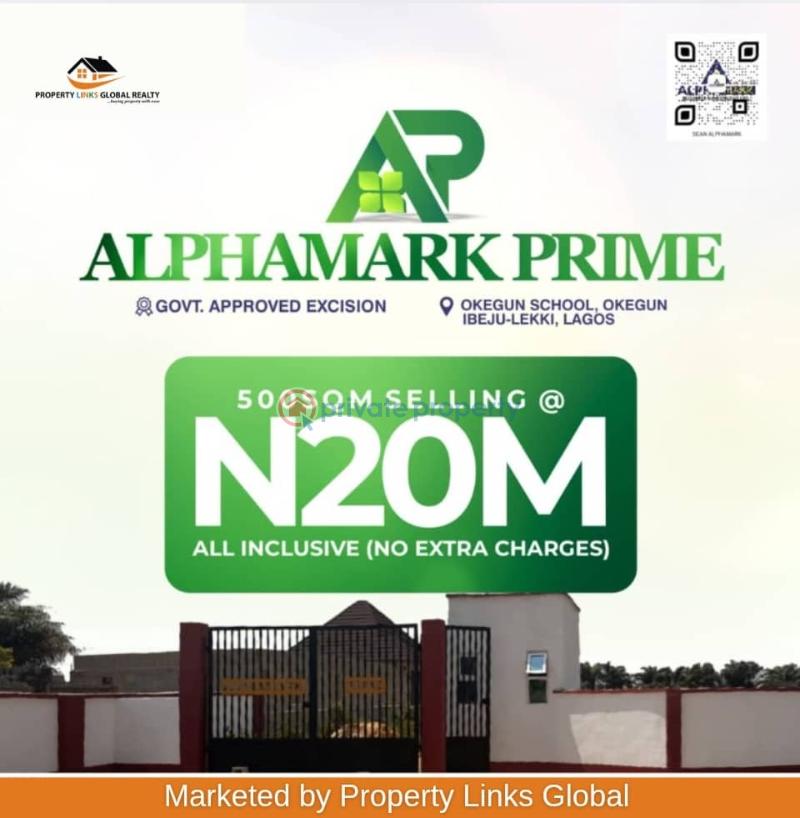 Mixed use Land For Sale Okegun School, Okegun Ibeju Lekki, Lagos. Ibeju-Lekki Lagos - 0