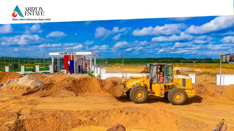 Land with c of o for sale at eleko idera scheme ibeju‑lekki arizon estate - 1 Residential Land For Sale Arizon Estate Sharing Boundary With Pan Atlantic University Idera Scheme Eleko Eleko Ibeju-Lekki Lagos - 1