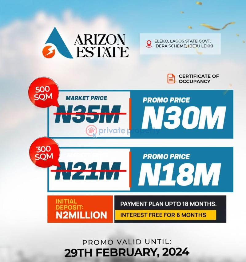 Residential Land For Sale Arizon Estate Idera Scheme Eleko Ibeju Lekki Lagos Eleko Ibeju-Lekki Lagos - 9