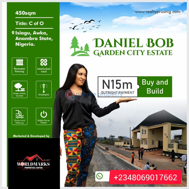 Residential Land For Sale Daniel Bob Garden City Estate Isiagu Awka Awka South Anambra - 0