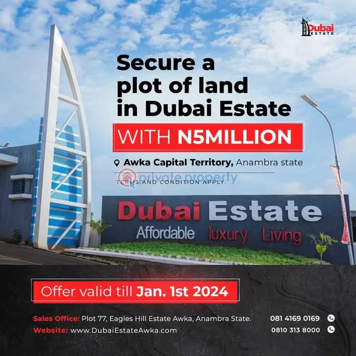 Mixed use Land For Sale Dubai Estate Trans Obibia Layout Behind Ngozika Estate Awka Anambra State Awka South Anambra - 6