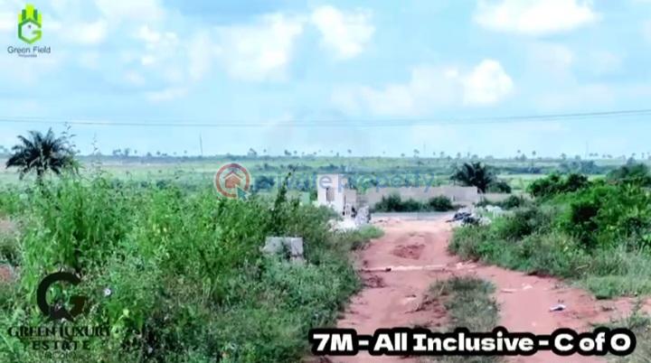 Land For Sale Green Luxury Estate Opposite Chinese Construction Company Before Admiralty University Asaba Asaba Delta - 1