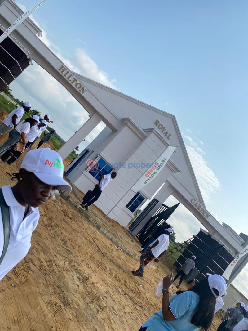 For sale Land Hilton Royal Garden Estate Along Lekki Epe Expressway By