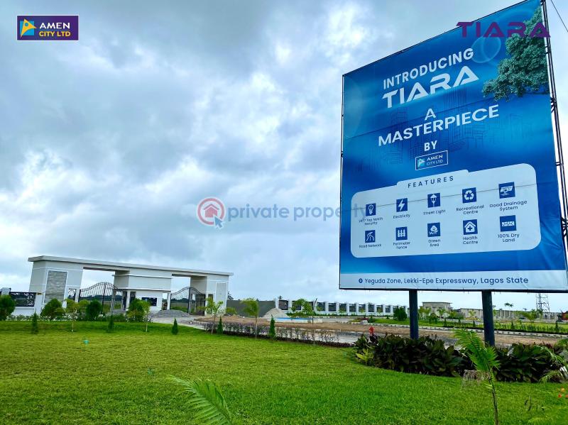 Land For Sale Tiara Estate By Amen City Yeguda Zone Opposite Lekki Proposed International Airport Lekki Epe Expressway Ibeju Lekki Lagos Eleko Ibeju-Lekki Lagos - 5