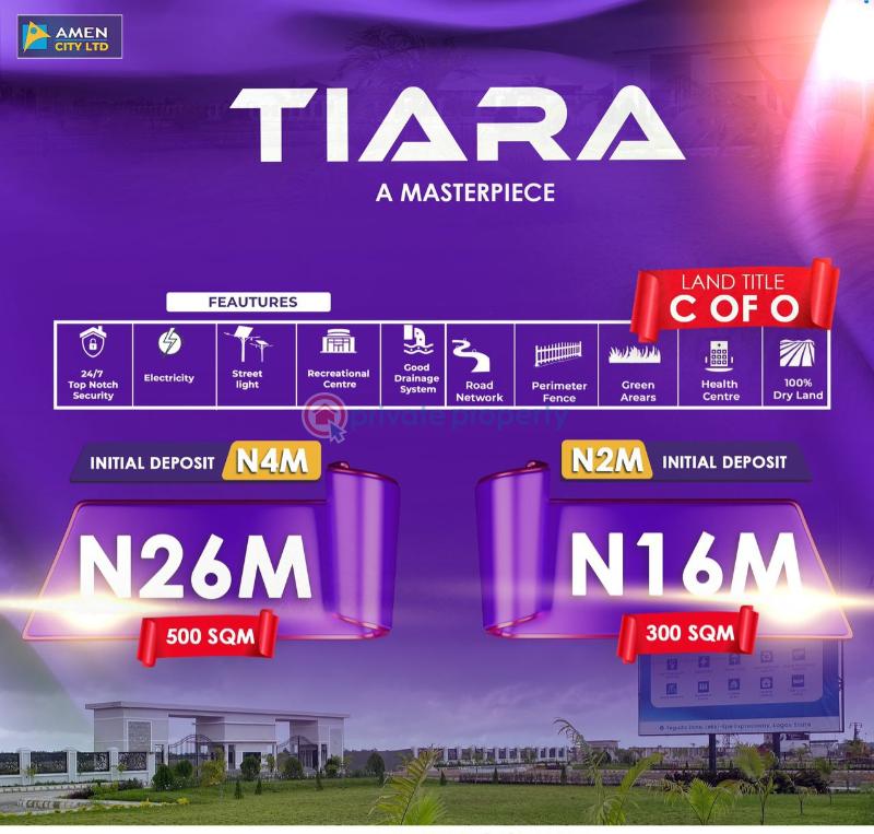 Land For Sale Tiara Estate By Amen City Yeguda Zone Opposite Lekki Proposed International Airport Lekki Epe Expressway Ibeju Lekki Lagos Eleko Ibeju-Lekki Lagos - 8