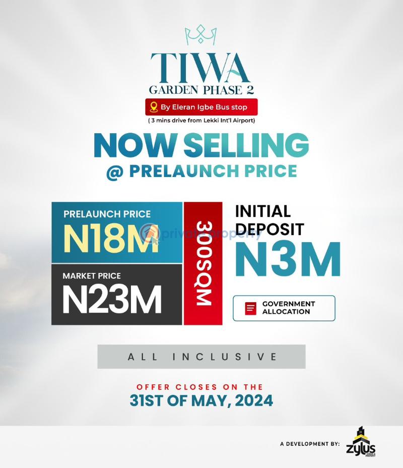 Residential Land For Sale Tiwa Garden City Phase 2 Estate Lekk Epe Expressway Eleko Ibeju-Lekki Lagos - 4