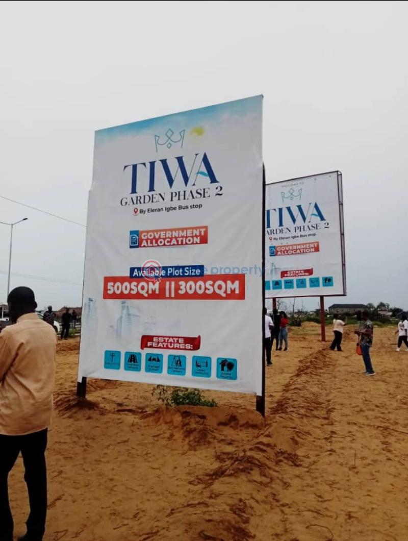 Residential Land For Sale Tiwa Garden City Phase 2 Estate Lekk Epe Expressway Eleko Ibeju-Lekki Lagos - 0
