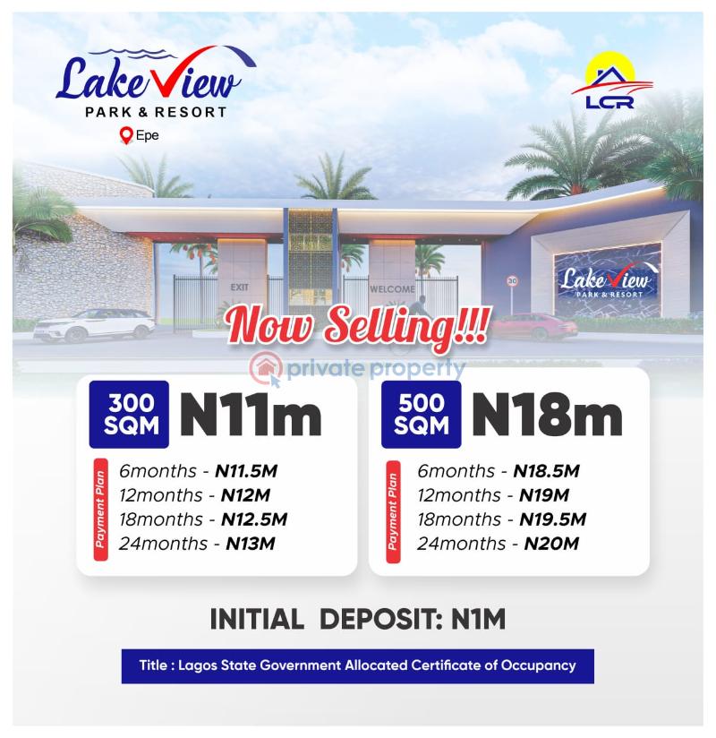 Residential Land For Sale Ketu Epe Lakeview Park And Resort Epe Lagos