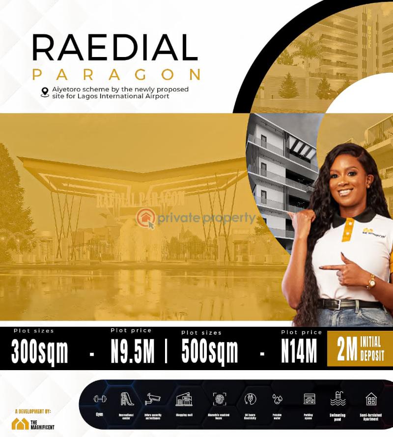 Land For Sale Raedial Paragon Estate Aiyetoro Scheme Ibeju Lekki Lagos Eleko Ibeju-Lekki Lagos - 0