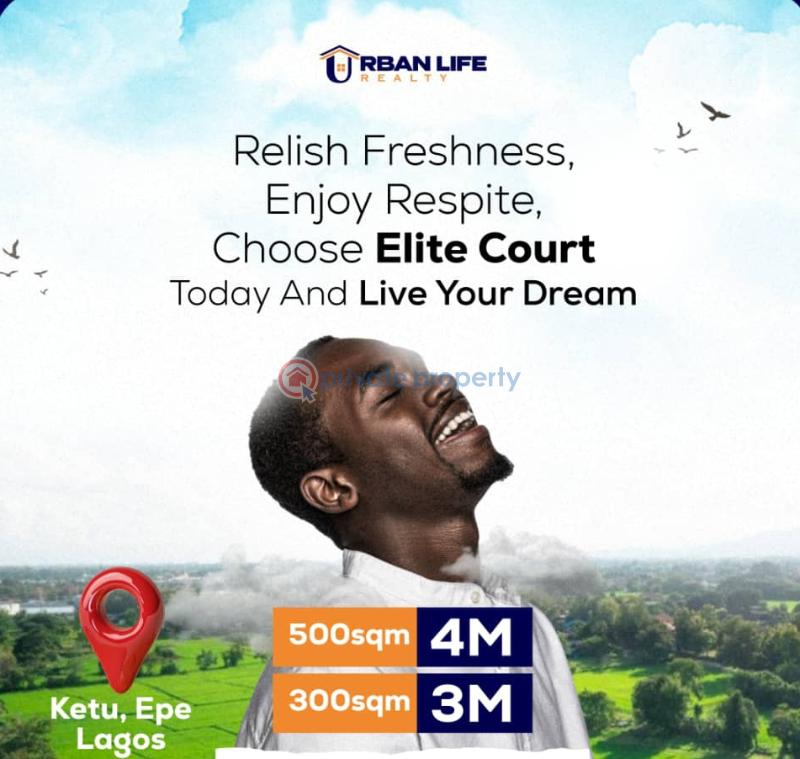 Buy and build land in epe - 0 Land For Sale Elite Court Estate Sharing Fence With Grace Polytechnic Ketu Epe Lagos - 0