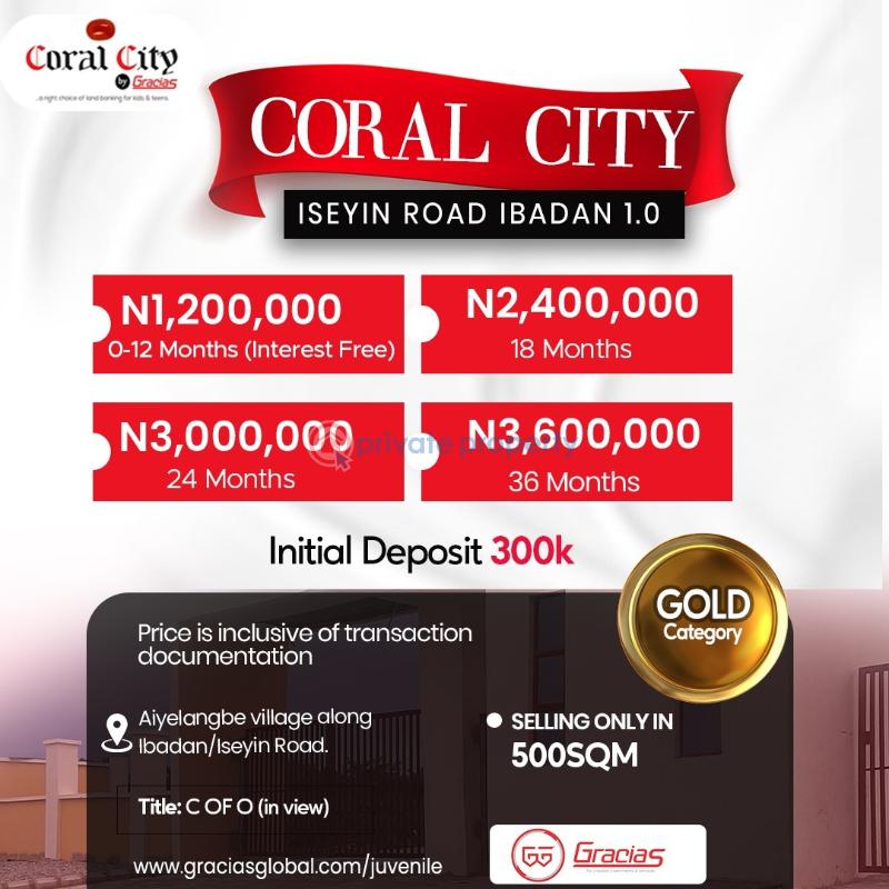 Residential Land For Sale Coral City Estate, In Ido Eruwa Road Ajibode Ibadan Oyo - 4