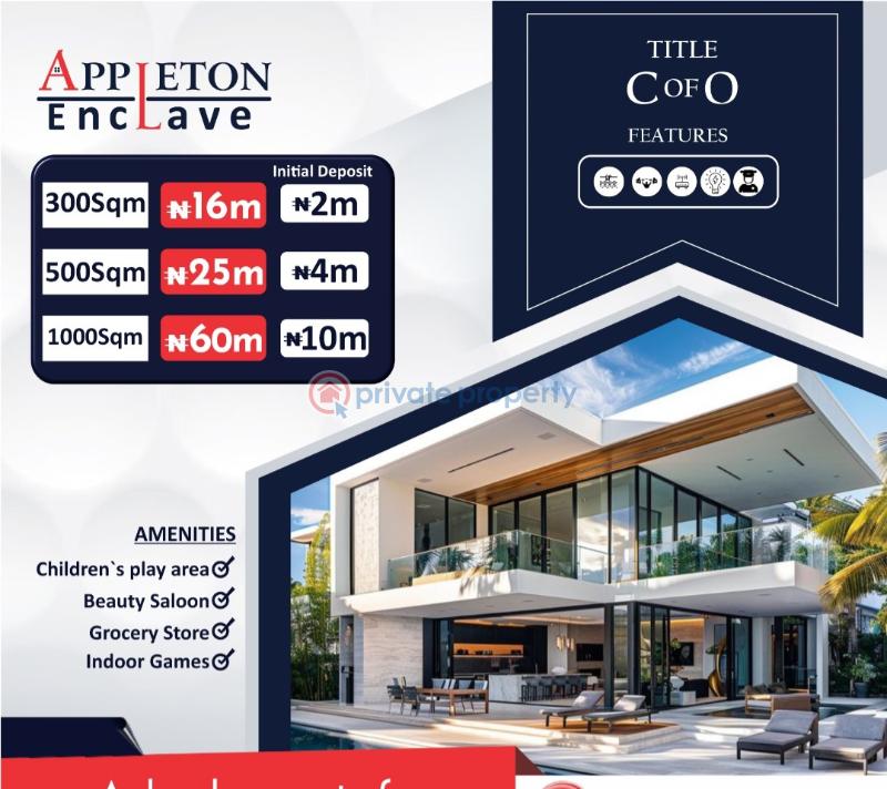 Mixed use Land For Sale Appleton Enclave Estate Along Lekki Free Trade Zone Olomowewe Ibeju Lekki Lagos Okunraiye Ibeju-Lekki Lagos - 0