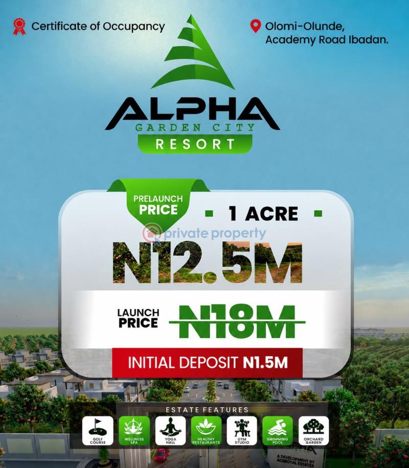 Mixed use Land For Sale Alpha Garden City Resort Oloju Oro Road Academy Ibadan Oyo - 4
