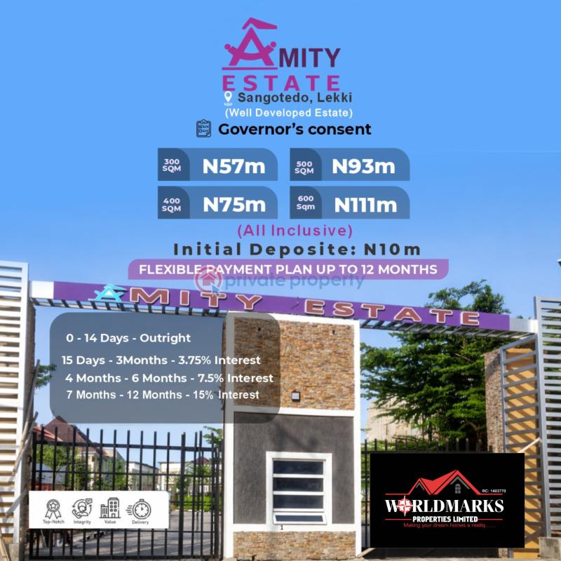 Residential Land For Sale Amity Estate Sangotedo Ajah Lagos - 2