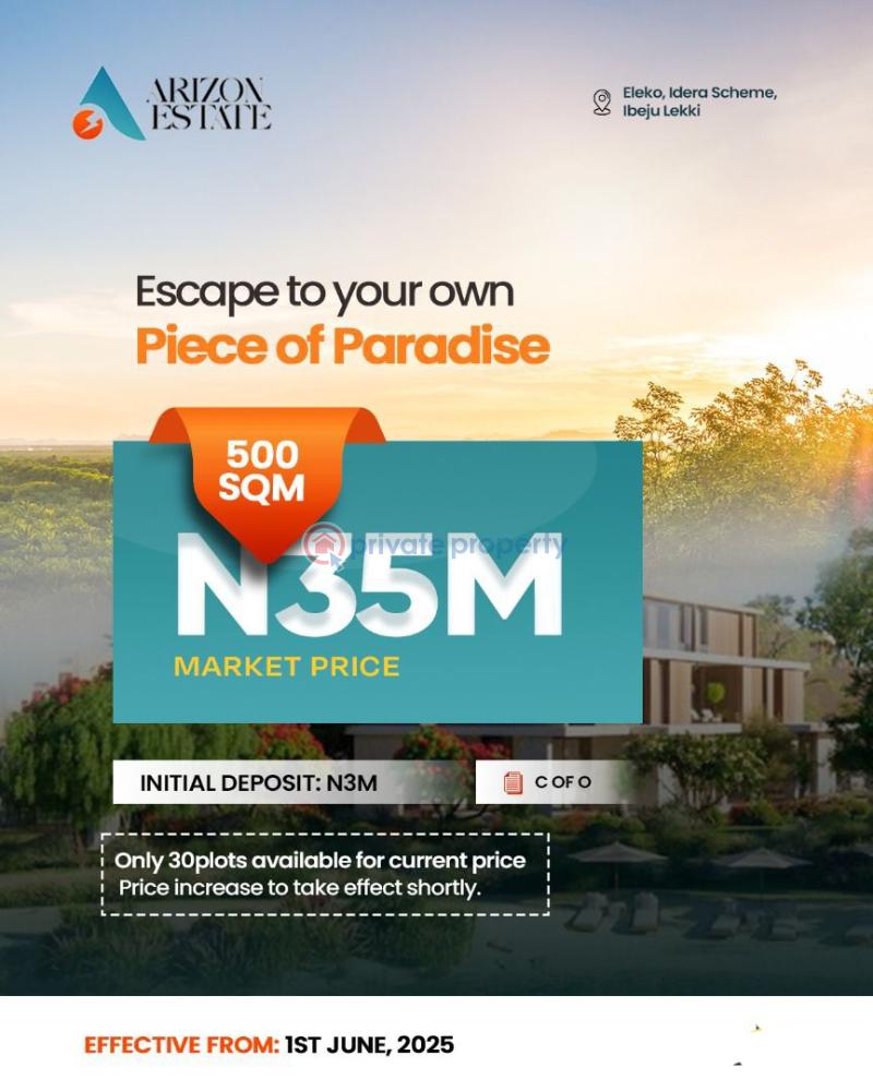 Mixed use Land For Sale Arizon Estate Eleko Ibeju Lekki Lagos Eleko Ibeju-Lekki Lagos - 11