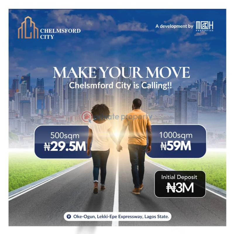 Residential Land For Sale Chelmsford City Estate Along Lekki Epe Expressway Okegun Ibeju Lekki Lagos Eleko Ibeju-Lekki Lagos - 10