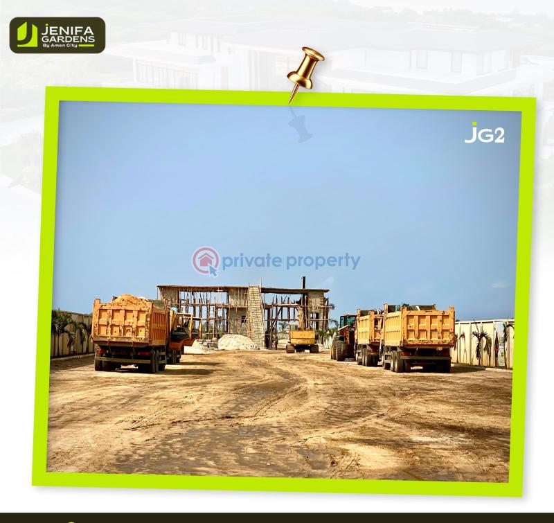Residential Land For Sale Jenifa Gardens Estate Eleko Beach Road Ibeju Lekki Lagos Eleko Ibeju-Lekki Lagos - 2