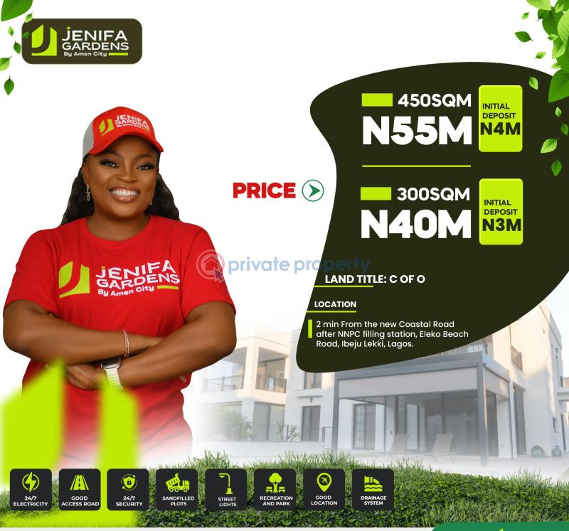 Residential Land For Sale Jenifa Gardens Estate Eleko Beach Road Eleko Ibeju Lekki Lagos Eleko Ibeju-Lekki Lagos - 7