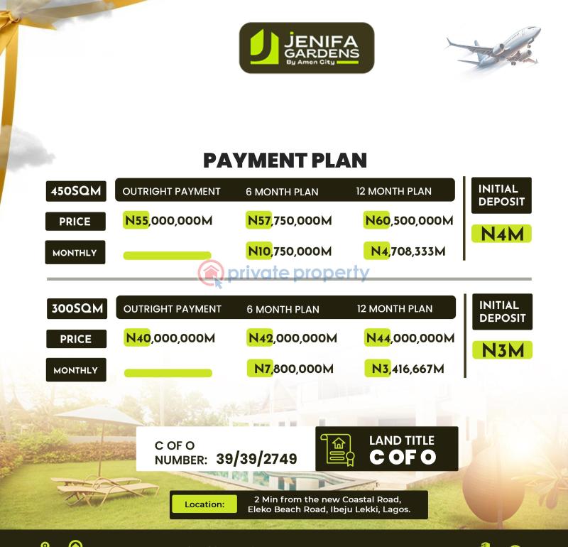 Residential Land For Sale Jenifa Gardens Estate Eleko Beach Road Eleko Ibeju Lekki Lagos Eleko Ibeju-Lekki Lagos - 8