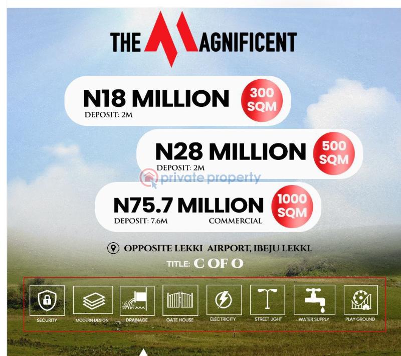 Mixed use Land For Sale Magnificent Garden Estate Ayetoro Ibeju Lekki Lagos Eleko Ibeju-Lekki Lagos - 0