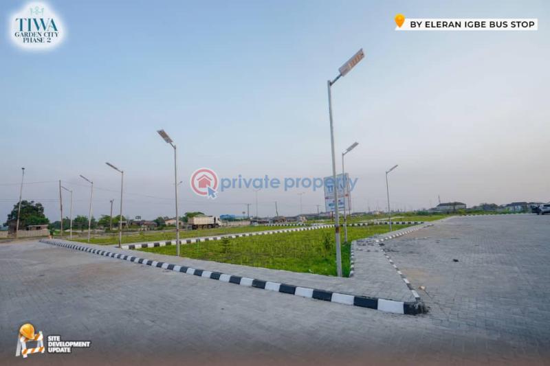 Residential Land For Sale Tiwa Garden Phase Ii Elerangbe Bus Stop Along Lekki Epe Expressway Ibeju Lekki Lagos Eleko Ibeju-Lekki Lagos - 3