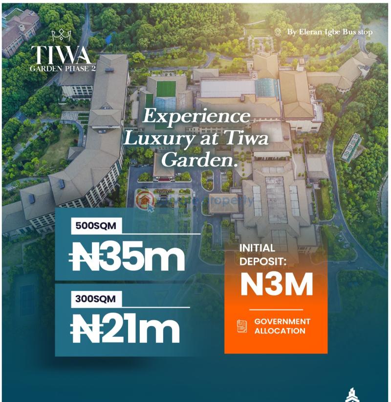 Residential Land For Sale Tiwa Garden Phase Ii Elerangbe Bus Stop Along Lekki Epe Expressway Ibeju Lekki Lagos Eleko Ibeju-Lekki Lagos - 9