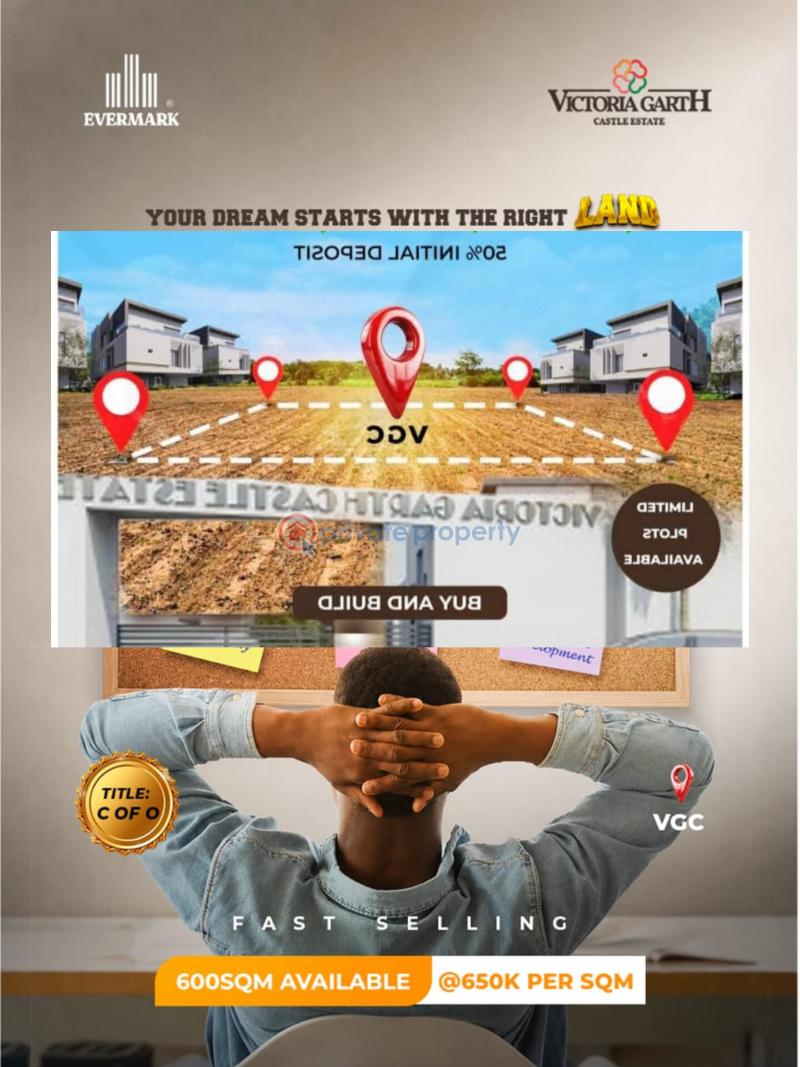 Residential Land For Sale Victoria Garth Castle Estate Inside Road 1 Victoria Garden City Victoria Garden City Lekki Lagos - 23