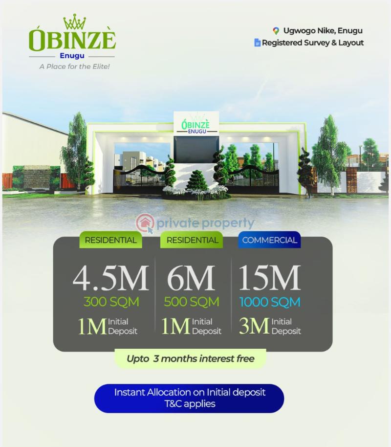 Residential Land For Sale Buy And Build Estate Enugu Suburb Enugu Area  - 0