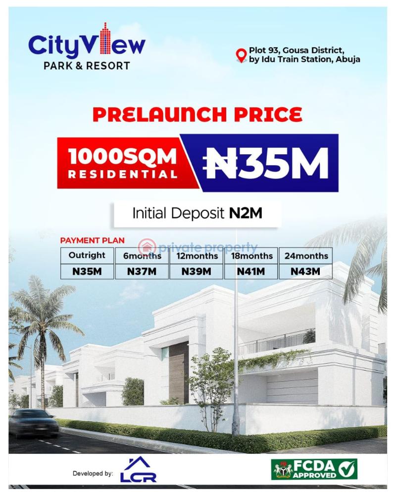 Mixed use Land For Sale City View Park & Resort Estate Gousa District Idu Abuja Idu Abuja Phase 4  - 4