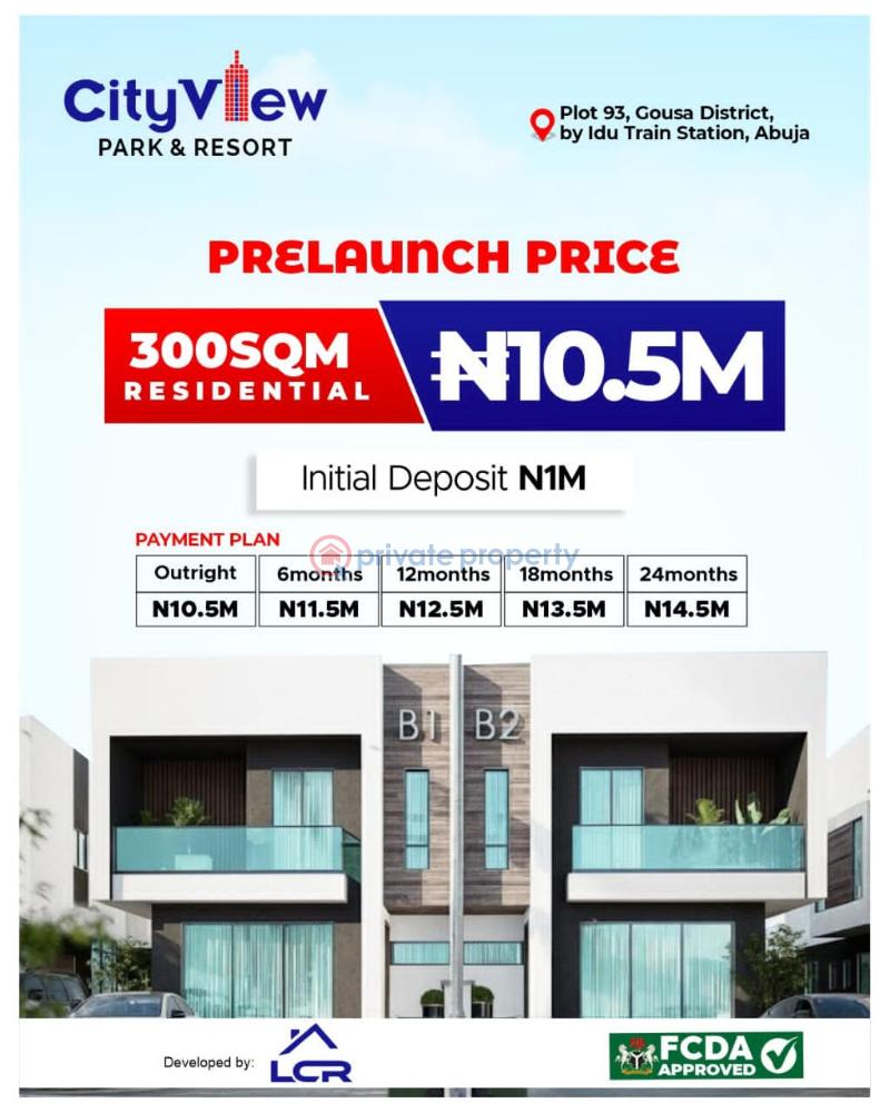 Mixed use Land For Sale City View Park & Resort Estate Gousa District Idu Abuja Idu Abuja Phase 4  - 2
