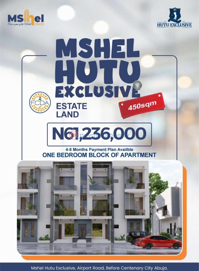 Residential Land For Sale Mishel Hutu Exclusive Estate Phase 1 Airport Road Before Centenary City Lugbe Abuja Phase 4  - 17