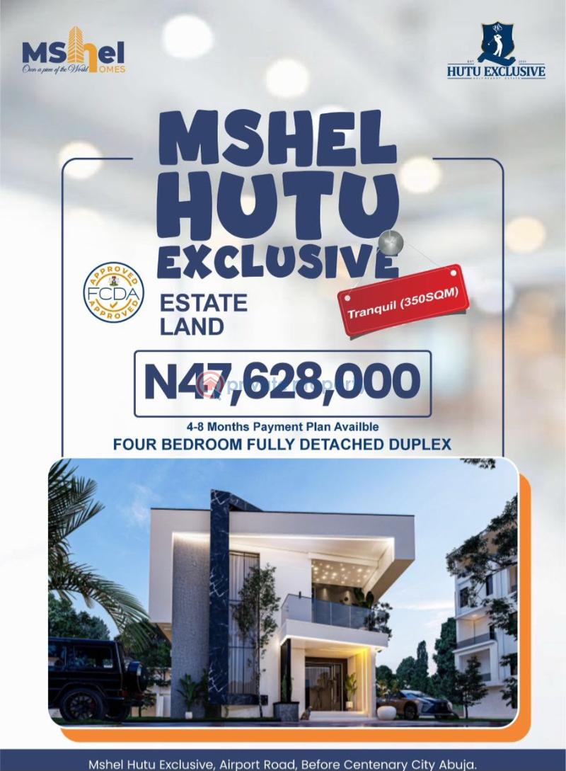 Residential Land For Sale Mishel Hutu Exclusive Estate Phase 1 Airport Road Before Centenary City Lugbe Abuja Phase 4  - 14