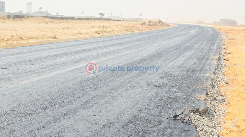 Residential Land For Sale Crown Smart City Phase3, Deposit 50% To Buy Now. Karsana Abuja Phase 3  - 12