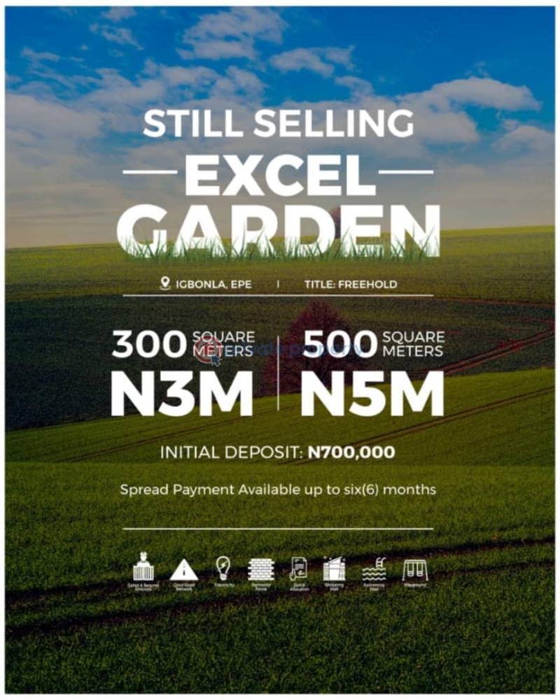 Residential Land For Sale Excel Garden Estate Located At Igbonla All Inclusive Epe Lagos