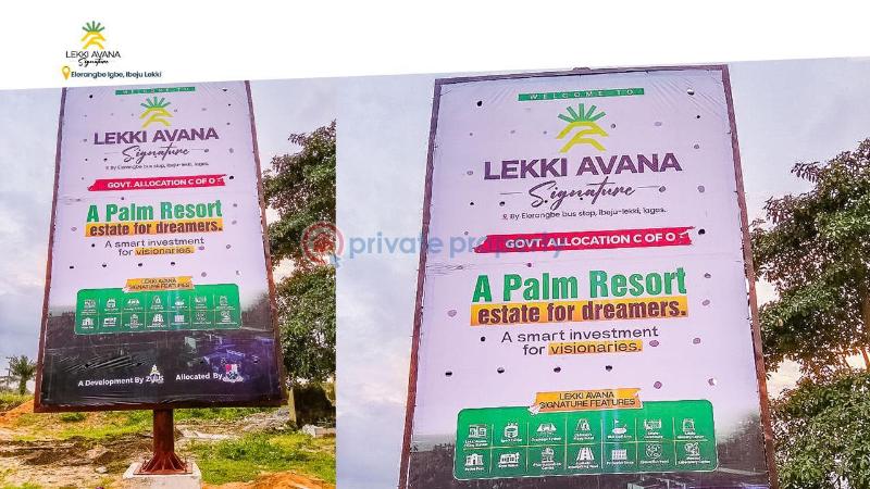 Industrial Land For Sale Lekki Avana Signature Resort Palm Estate Selling On Prelaunch Prices Eleran Igbe Ibeju-Lekki Lagos - 2