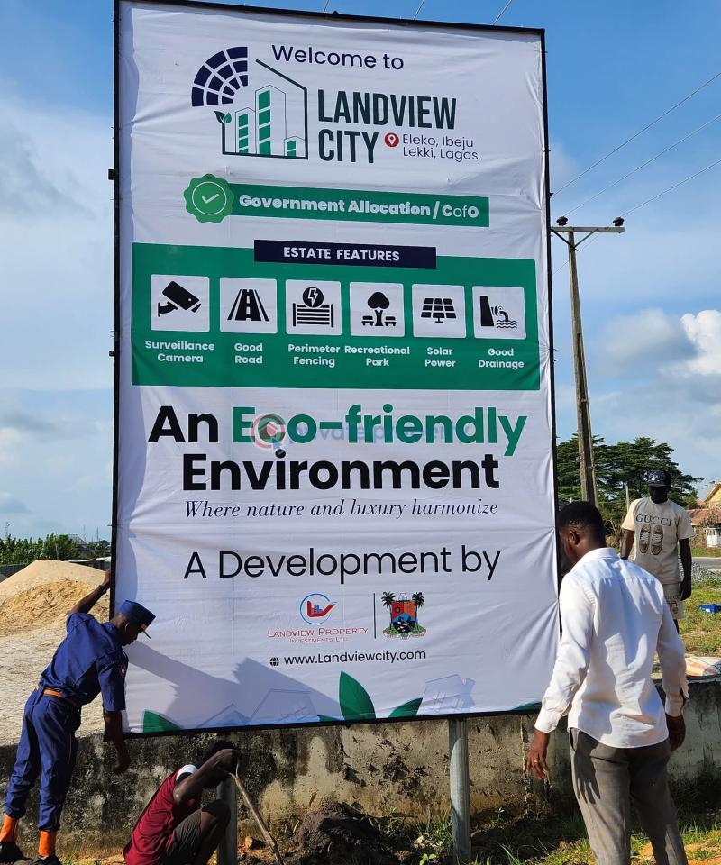 Residential Land For Sale Landview City Estate Beside Amen Estate Phase 2 Eleko Beach Road Ibeju Lekki Lagos Eleko Ibeju-Lekki Lagos - 11