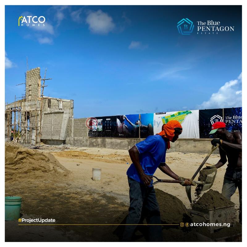 Residential Land For Sale The Blue Pentangon Estate Ogombo Road By Abraham Adesanya Estate Ajah Lekki Lagos Ogombo Ajah Lagos - 3