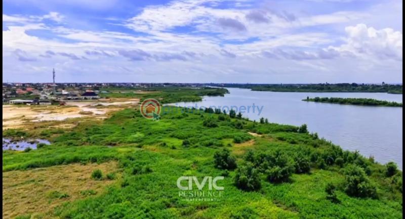 Mixed use Land For Sale Civic Residence Waterfront Estate Sangotedo Ajah Lagos - 6