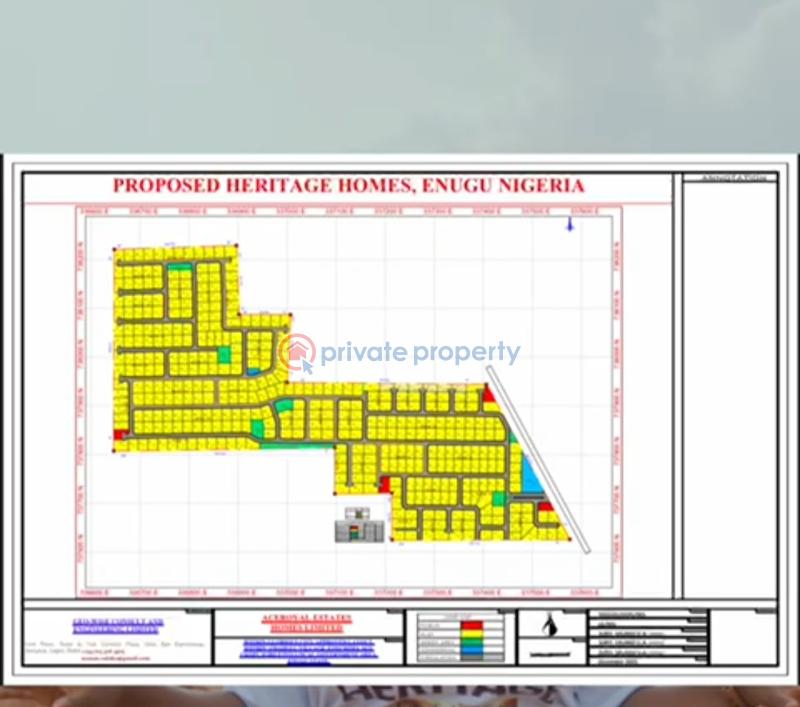 Mixed use Land For Sale Heritage Estate Nike Enugu State Enugu Suburb Enugu Area  - 4